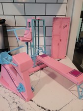 Mattel 1984 Barbie centro de treino academia armário bicicleta ergométrica vintage comprar usado  Enviando para Brazil