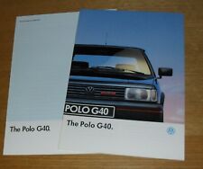 Volkswagen polo g40 d'occasion  Expédié en Belgium