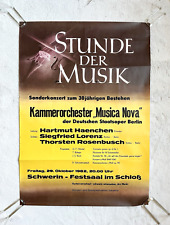 Vintage ddr plakat gebraucht kaufen  Schwerin