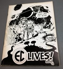 EC LIVES-Wally Wood Cover-Magazine/FanZine-Gaines/Frazetta/Jack Davis-1972-JKNB comprar usado  Enviando para Brazil