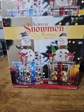 Pair christmas snowman for sale Pair christmas snowman for sale  BIRKENHEAD