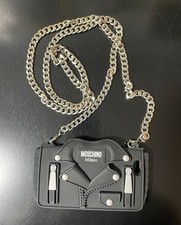 Jaqueta de motociclista preta FW16 Moschino Couture Jeremy Scott estojo para iPhone 6/6S comprar usado  Enviando para Brazil