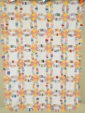 Colcha de berço antiga vintage anos 30 casamento duplo ~Lindos tecidos! comprar usado Colcha de berço antiga vintage anos 30 casamento duplo ~Lindos tecidos! comprar usado  Enviando para Brazil