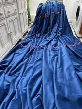 Velvet curtains cotton for sale  BRISTOL