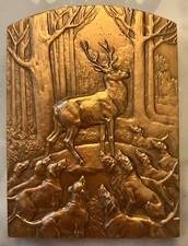 Medaille bronze chasse d'occasion  Paris-