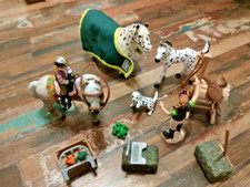 Schleich pferde figuren gebraucht kaufen  Hamburg