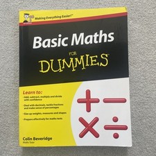 Basic maths dummies for sale  HASSOCKS