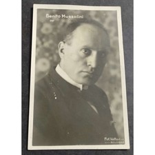 Cartolina benito mussolini usato  Alessandria