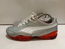 Tênis de couro vintage marca Puma Puma Cell Meio Shoes EUA 8 1/2(41) , usado comprar usado  Enviando para Brazil