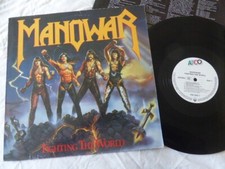 MANOWAR - FIGHTING THE WORLD ,ATCO ,1987 ,790 563-1, VG+/VG++ comprar usado  Enviando para Brazil