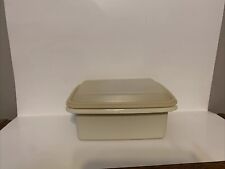 Vintage Tupperware Ice Cream Keeper 1254-10 Cor Amêndoa com Tampa comprar usado  Enviando para Brazil