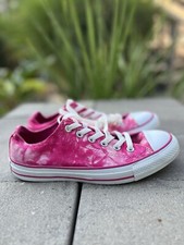 Tênis Converse Chuck Taylor All Star unissex masculino 6 feminino 8 rosa tingimento 142455F comprar usado  Enviando para Brazil