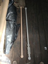 Curtain pole wood for sale  BECKENHAM