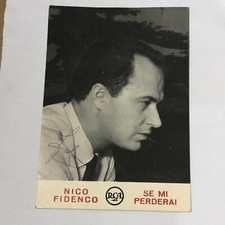 Autografo originale nico usato  Torre Canavese