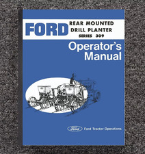 Operators manual ford for sale  Addison
