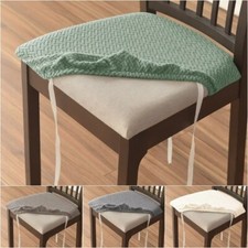 Funda protectora para silla de comedor corta lavable extraíble Fit Stretch segunda mano  Embacar hacia Mexico