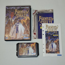 Phantasy Star 2 Sega Mega Drive Cartridge Japanese With Box Manual Map comprar usado  Enviando para Brazil