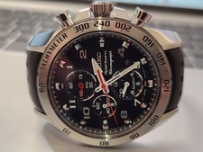 RELÓGIO MASCULINO SEIKO SPORTURA SNAE67 CRONÓGRAFO QUARTZO COURO PRETO ALARME comprar usado  Enviando para Brazil