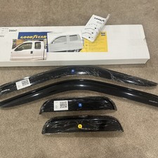 Defletores de janela lateral protetor de chuva para 1999-2016 Ford F-250 SuperCab à prova de quebra comprar usado  Enviando para Brazil