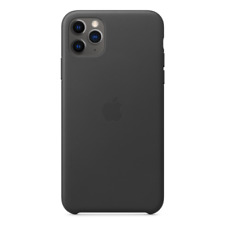 Oryginalne etui Apple iPhone 11 Pro Max skóra czarne na sprzedaż  PL
