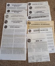 Airfix instructions for sale  HORNCHURCH