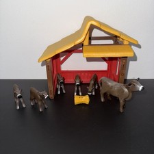 Playmobil bauernhof stall gebraucht kaufen  Duisburg