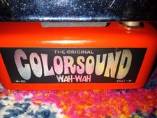 Colorsound original wah for sale  Dallas