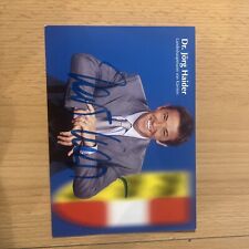 Jörg haider autogramm gebraucht kaufen  Schwaigern