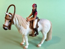 Schleich 42359 Conjunto de Cavaleiro Recreativo Tennessee Walker Cavalo Branco Aposentado comprar usado  Enviando para Brazil