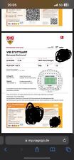 Ticket stuttgart bvb gebraucht kaufen  Gorxheimertal