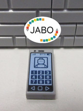 A10/3/2) LEGO 3069bpb0304 Fliese Bedruckt 1x2 Handy Smartphone 70657 71016 comprar usado  Enviando para Brazil