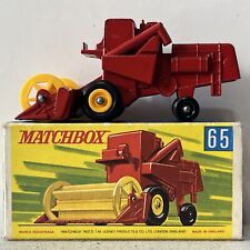 Vintage matchbox combine for sale  BRISTOL