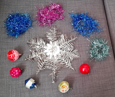 Vintage christmas decorations for sale  BERWICK-UPON-TWEED