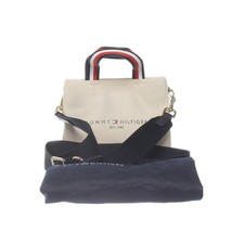 Tommy Hilfiger, torba na ramię, damska, biała/niebieska, 20, 6, 17 cm #YVN na sprzedaż  PL