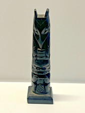 Totem original esculpido em argilita de Sitka Alasca; 1893; Haida comprar usado Totem original esculpido em argilita de Sitka Alasca; 1893; Haida comprar usado  Enviando para Brazil