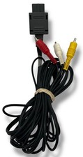 Cabo de Vídeo OFICIAL ORIGINAL OEM Super Nintendo N64 Gamecube SNES AV RCA  comprar usado  Enviando para Brazil