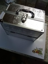 Silver aluminum makeup for sale  Tampa