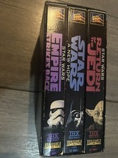 STAR WARS TRILOGY VHS 2000 Ed. A New Hope EMPIRE STRIKES BACK Return of the Jedi comprar usado  Enviando para Brazil