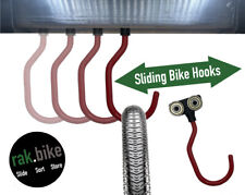 Sliding bike hooks for sale  HIGH PEAK