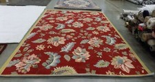 Red damaged rug for sale  Easton