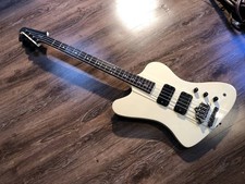 Baixo elétrico Greco TRB-70 Thunderbird branco tipo reverso 1989 SN C895053 comprar usado  Enviando para Brazil