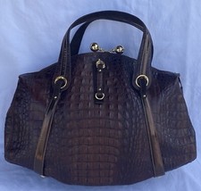 Magnifique sac croco d'occasion  Monistrol-sur-Loire