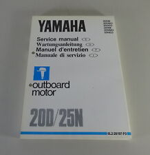 Werkstatthandbuch yamaha auße gebraucht kaufen  Jever
