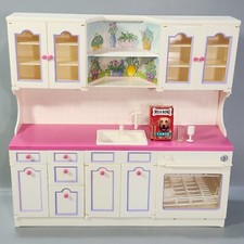 1996 San Francisco fabricante de brinquedos cozinha balcão pia máquina de lavar louça 11" boneca compatível comprar usado  Enviando para Brazil