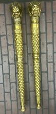 Two brass lion for sale  Spring Hill
