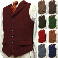 Mens tweed waistcoat for sale  Ireland