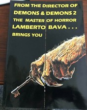 Lamberto bava demons for sale  DEWSBURY