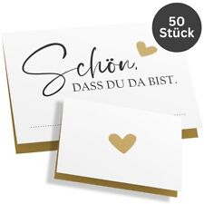 Tischkarten hochzeit schön gebraucht kaufen  Herten