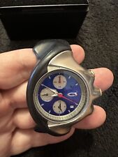 Relógio masculino Oakley Detonator mostrador azul 44 mm quartzo comprar usado  Enviando para Brazil