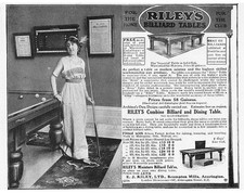 Riley billiard tables for sale  GLASGOW